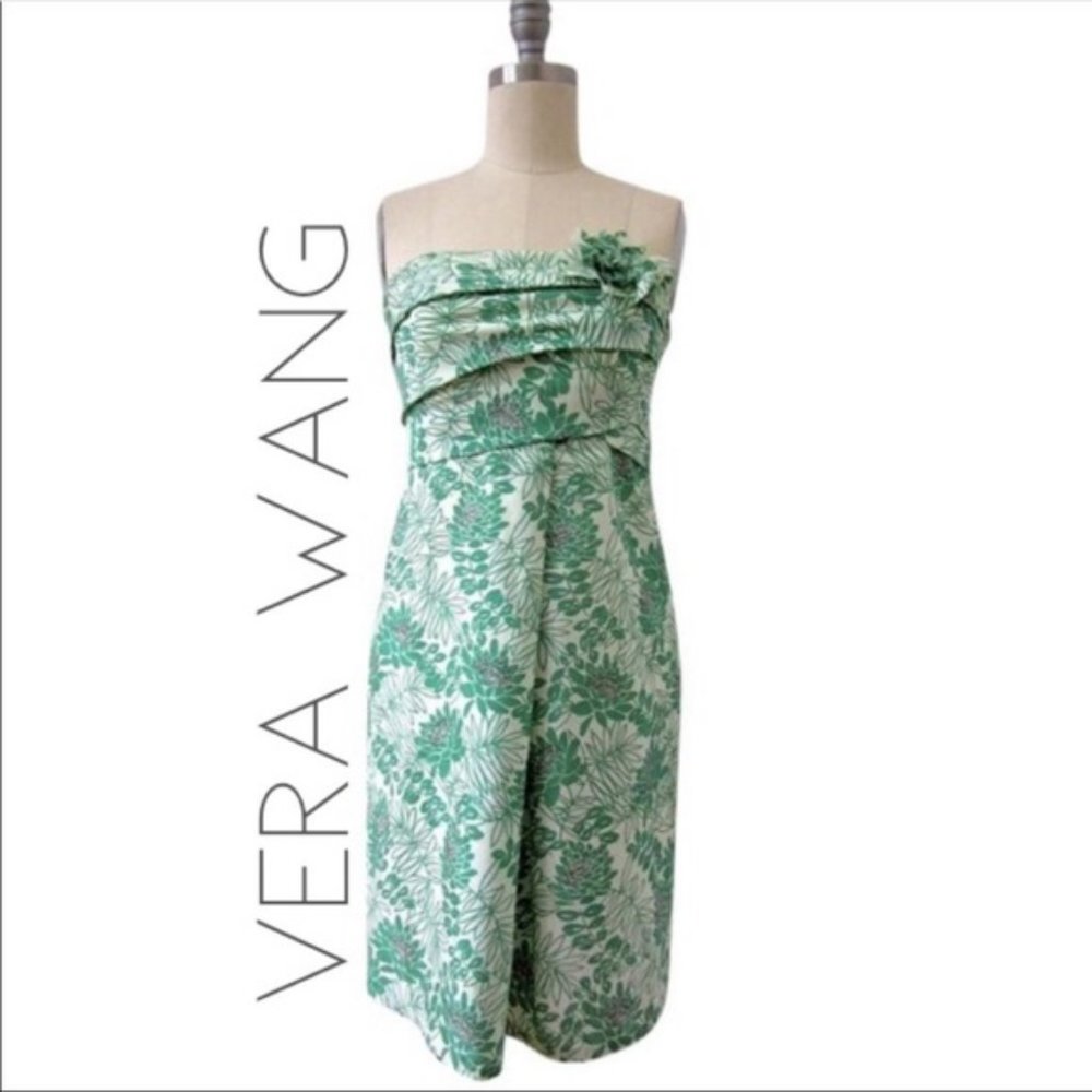 VERA WANG Lavender Label Strapless Dress 4/38 NWOT